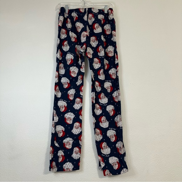 Old Navy Blue and Cream Pajama Pants With Pockets - Picture 3 of 10